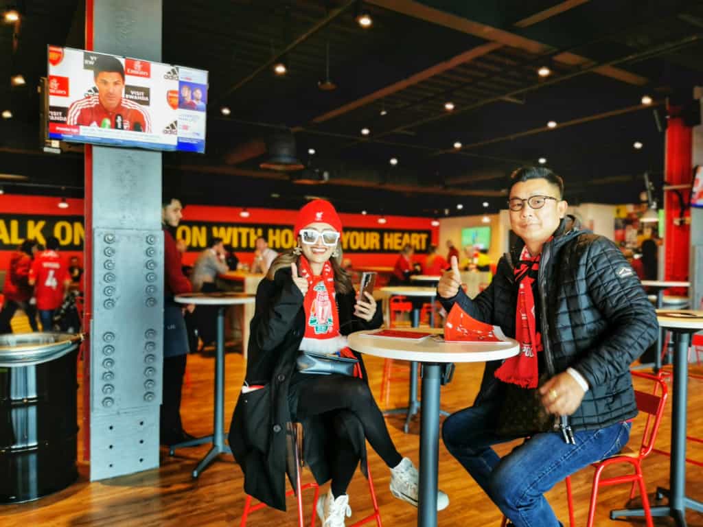 ตั๋วดูลิเวอร์พูล hospitality beat lounge 16